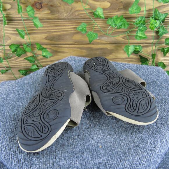 Jsport Women's Carina Slide Brown Leather Sz 9 Medium Gently Used 2025 - Picture 7 of 7